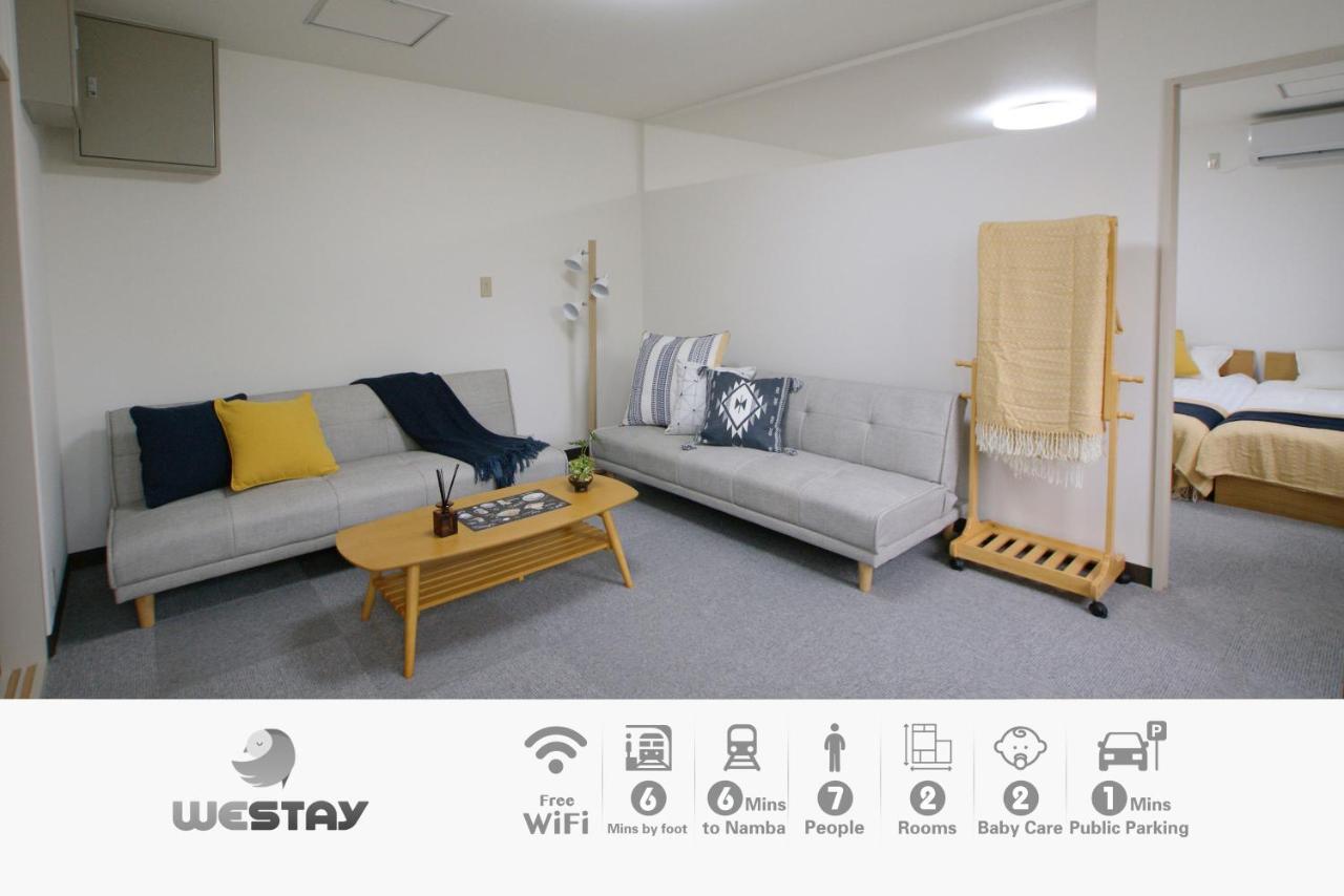 Westay Designers House/6 Mins To Shinsaibashi206 Osaka Exterior foto